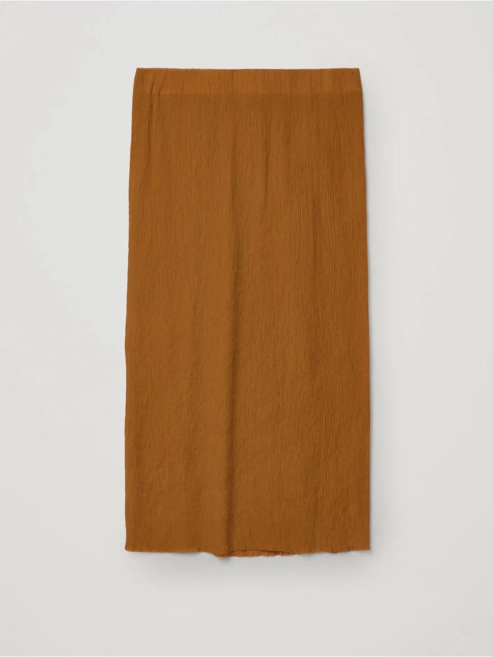 NWT COS Cupro-Silk Mix Plisse Maxi Skirt Size 2.